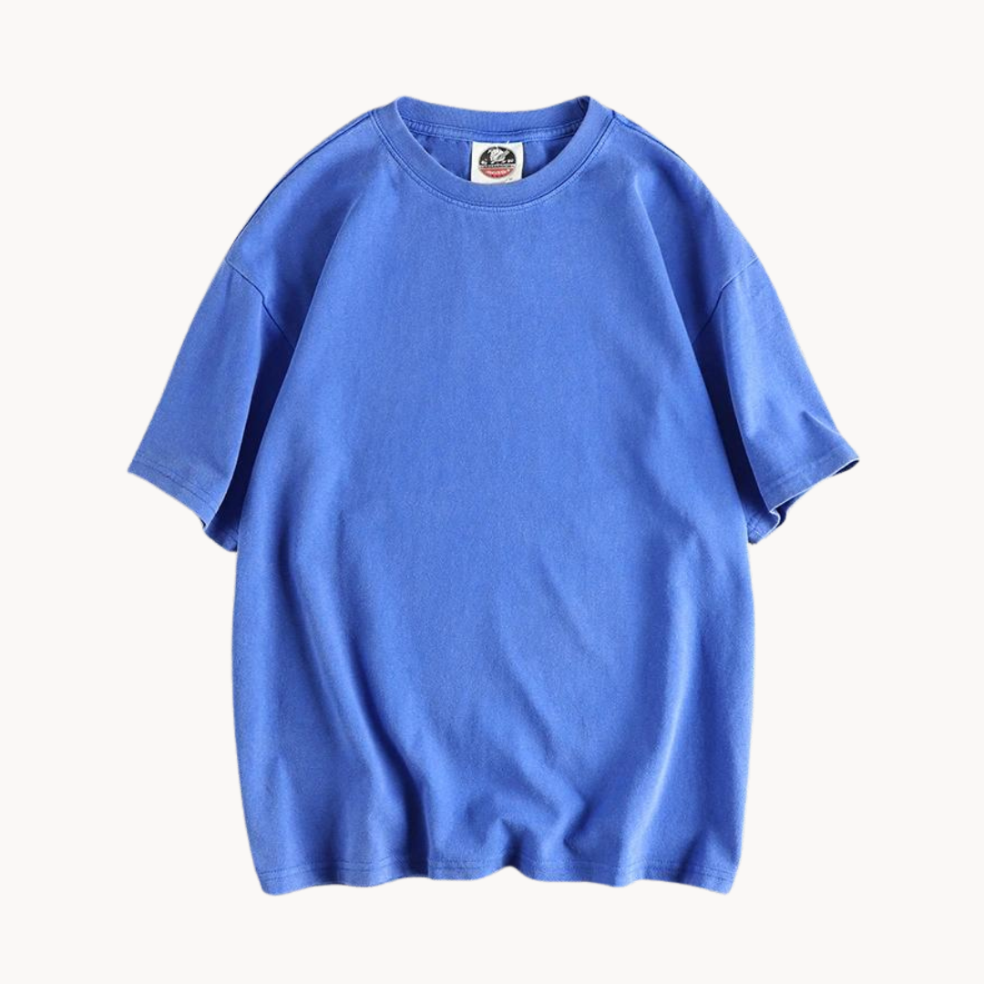 Ruper | Vintage gewaschenes schweres Baumwoll-T-Shirt