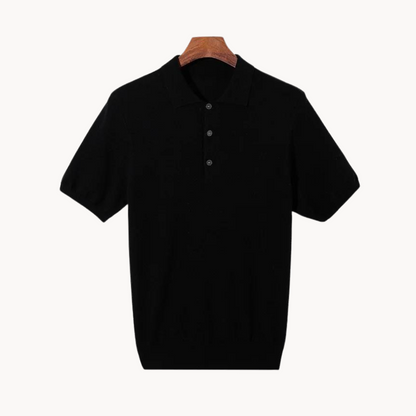 Adam | Luxus-Poloshirt aus Merinowolle