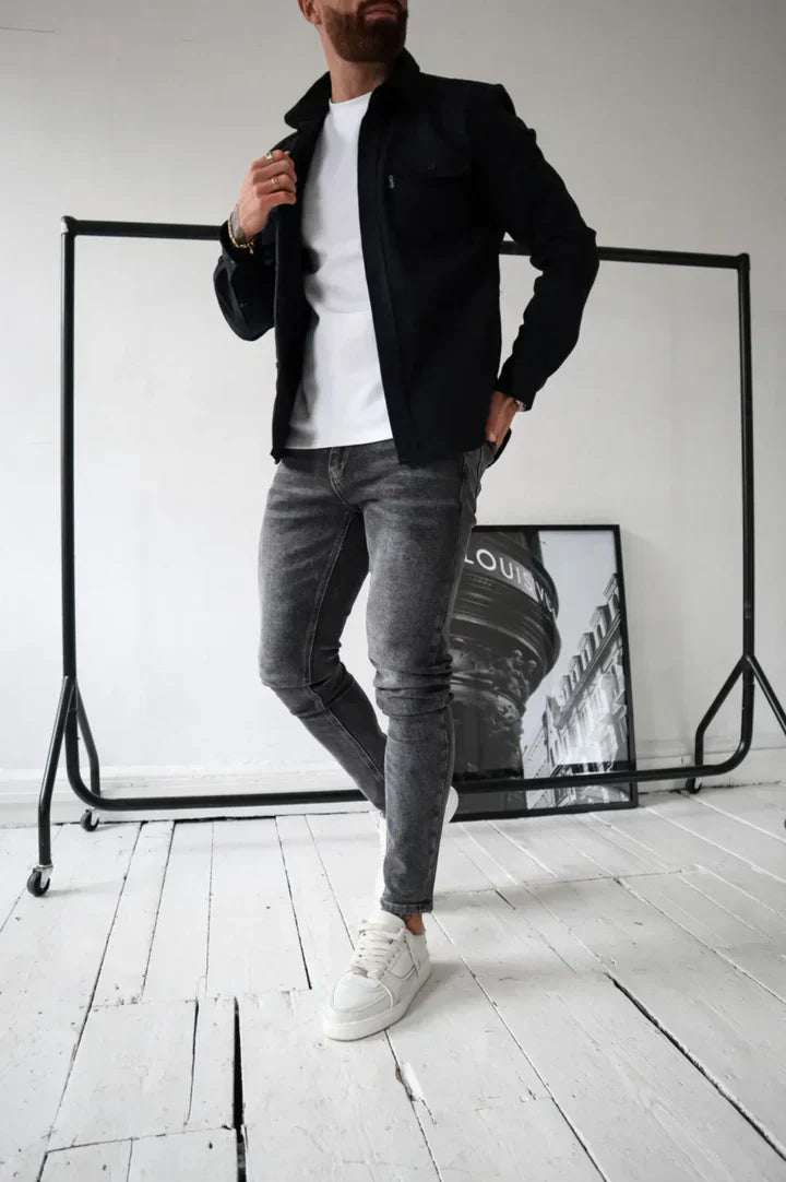 Adam - Hemdjacke mit Knopfverschluss