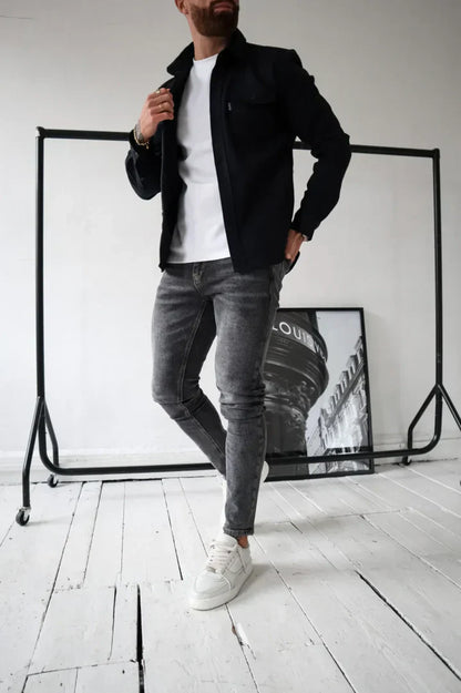 Adam - Hemdjacke mit Knopfverschluss