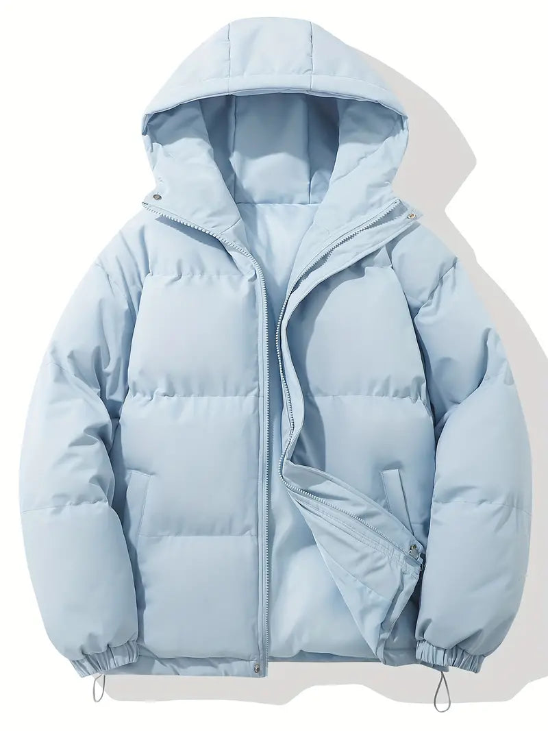 Livia - Warmer, gefütterter Wintermantel mit Kapuze für Damen