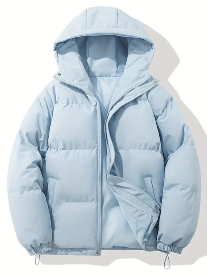 Livia - Warmer, gefütterter Wintermantel mit Kapuze für Damen