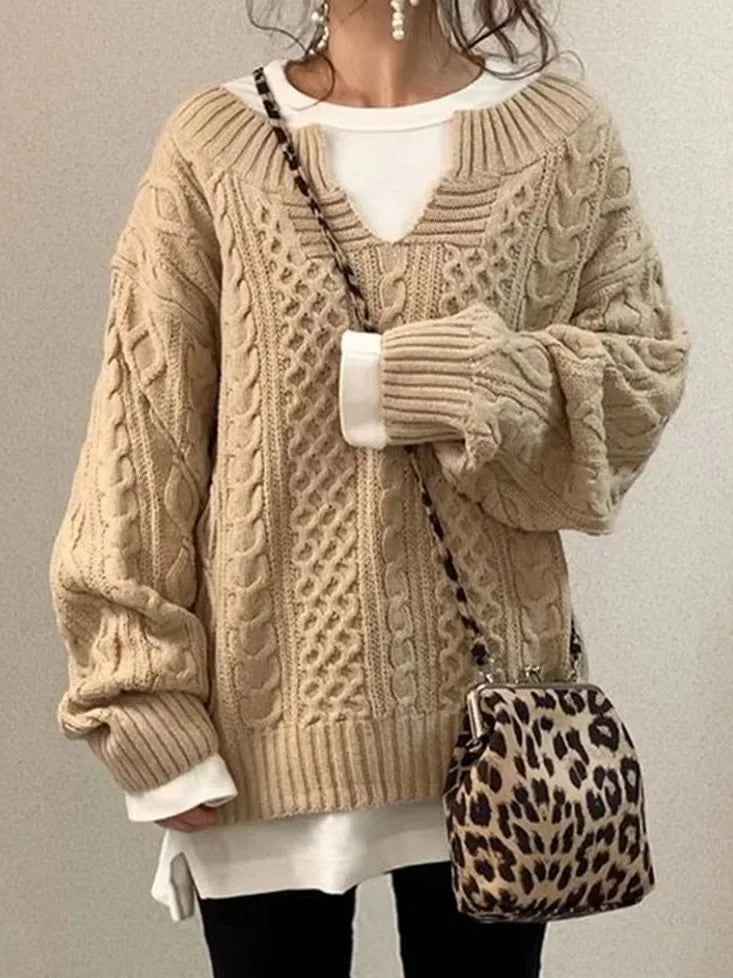 Kris - Modischer Strickpullover für Frauen