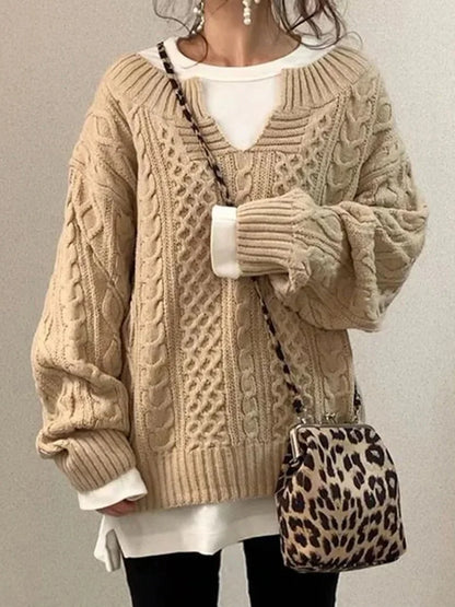 Kris - Modischer Strickpullover für Frauen
