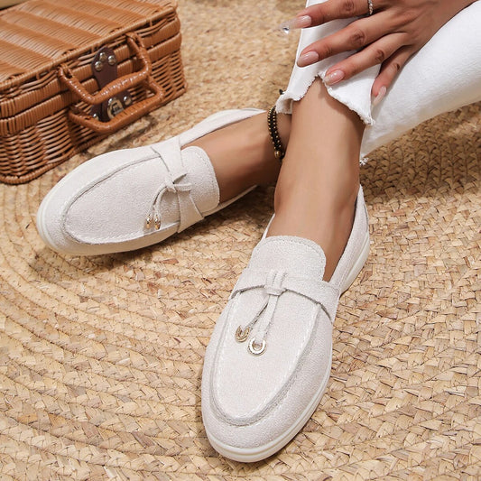 Kleiderbügel Dekor Flache Loafer