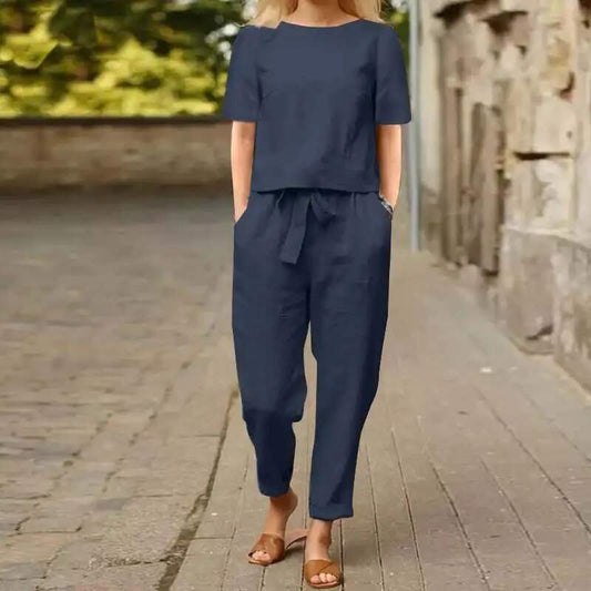 Jumpsuit - Lässiger Chic - Polyester-Baumwoll-Gemisch - Perfekt für jede Gelegenheit