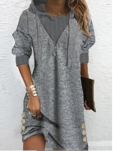 Silva - Kleid mit Kapuze