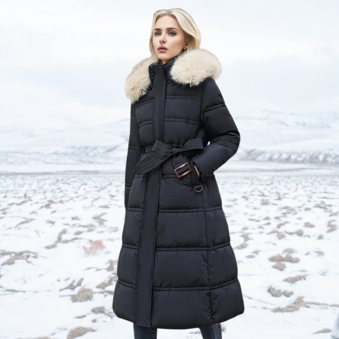 Ola - Eleganter Pelzmantel für Frauen
