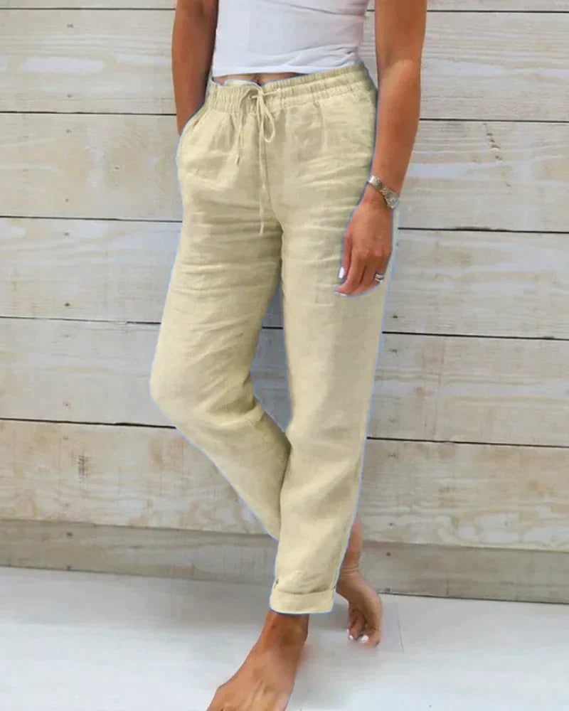Aimée - Elegante Leinenhose für Frauen