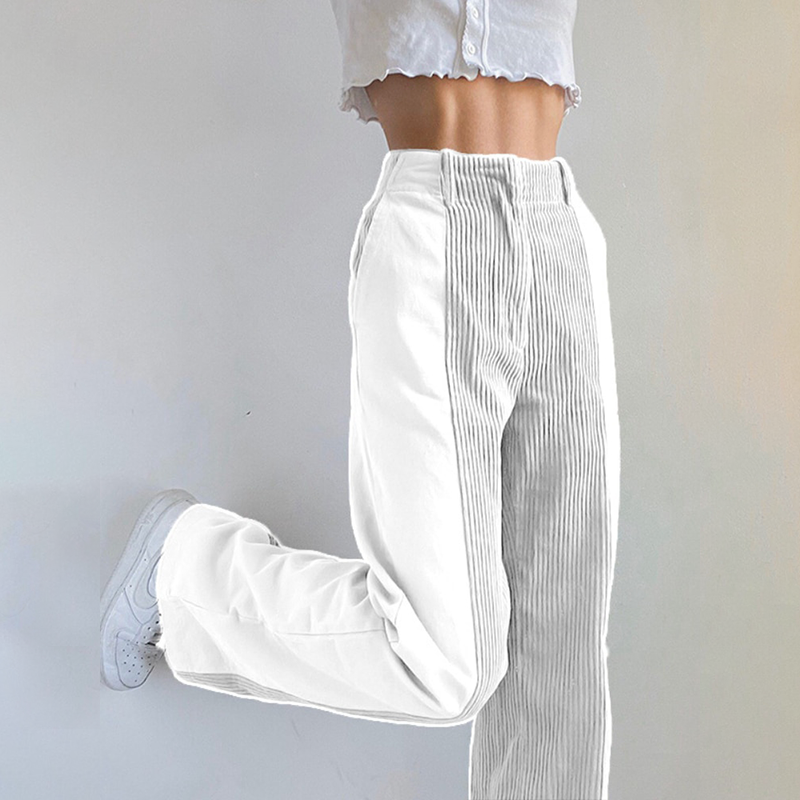 Marga - Stylische Damenhose aus geripptem Samt
