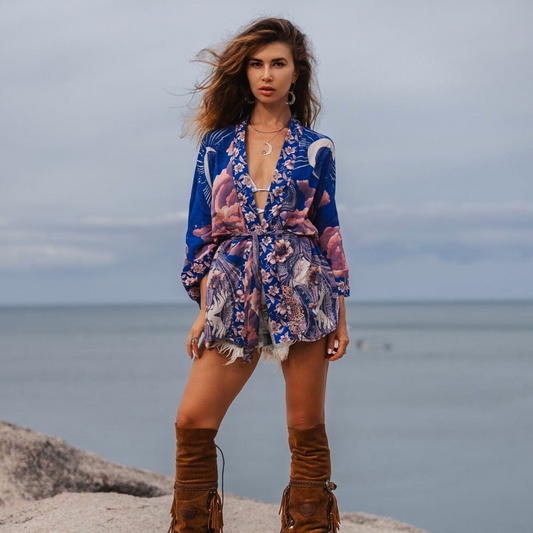 Heleen - Kimono Frau Blaumond