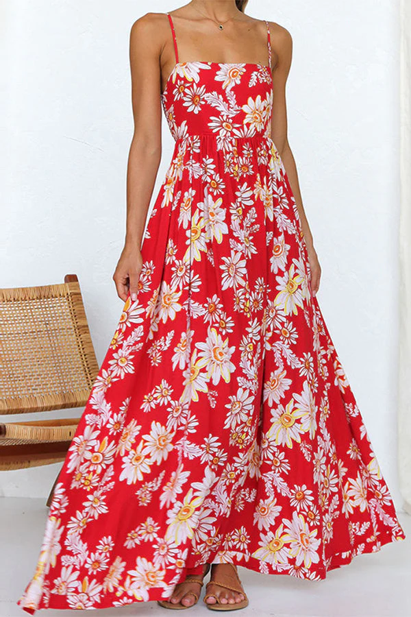 Brynleigh - Elegantes ärmelloses Kleid mit Druck