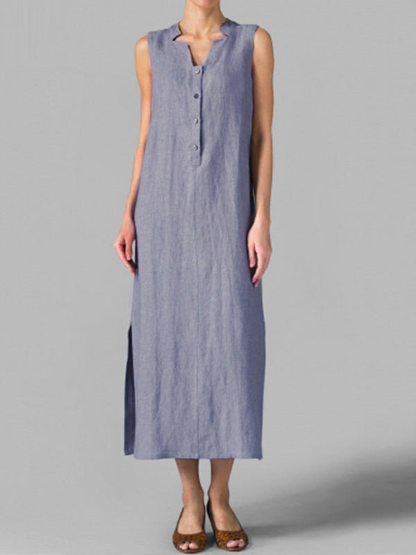 Blakely - Maxikleid mit Knöpfen und gleitender Passform