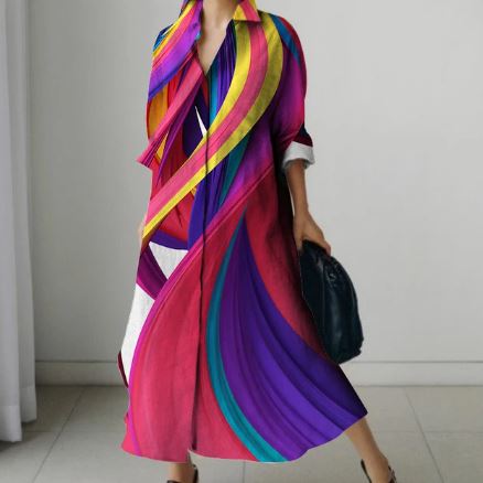 Marjorie - Elegantes Hemdblusenkleid für Damen