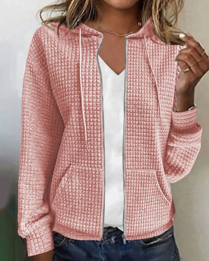 Gladys - lässige Strickjacke mit Taschen