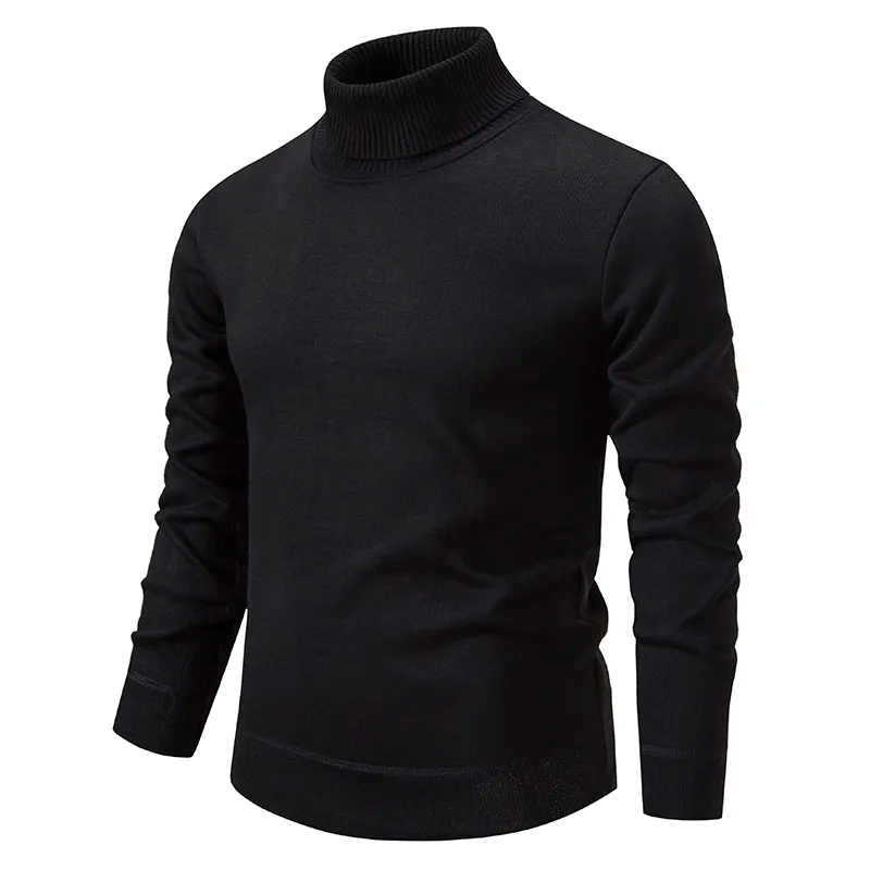 Rollkragenpullover Lucciano 100% Schurwolle