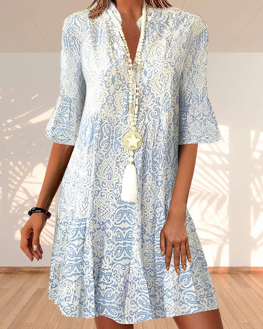 Midikleid mit frischem Look