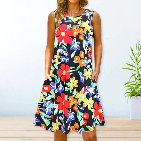 Lulu - Lässiges, lockeres Kleid