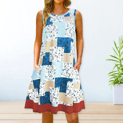 Olga - Lässiges, lockeres Kleid