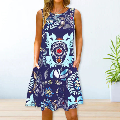 Olga - Lässiges, lockeres Kleid