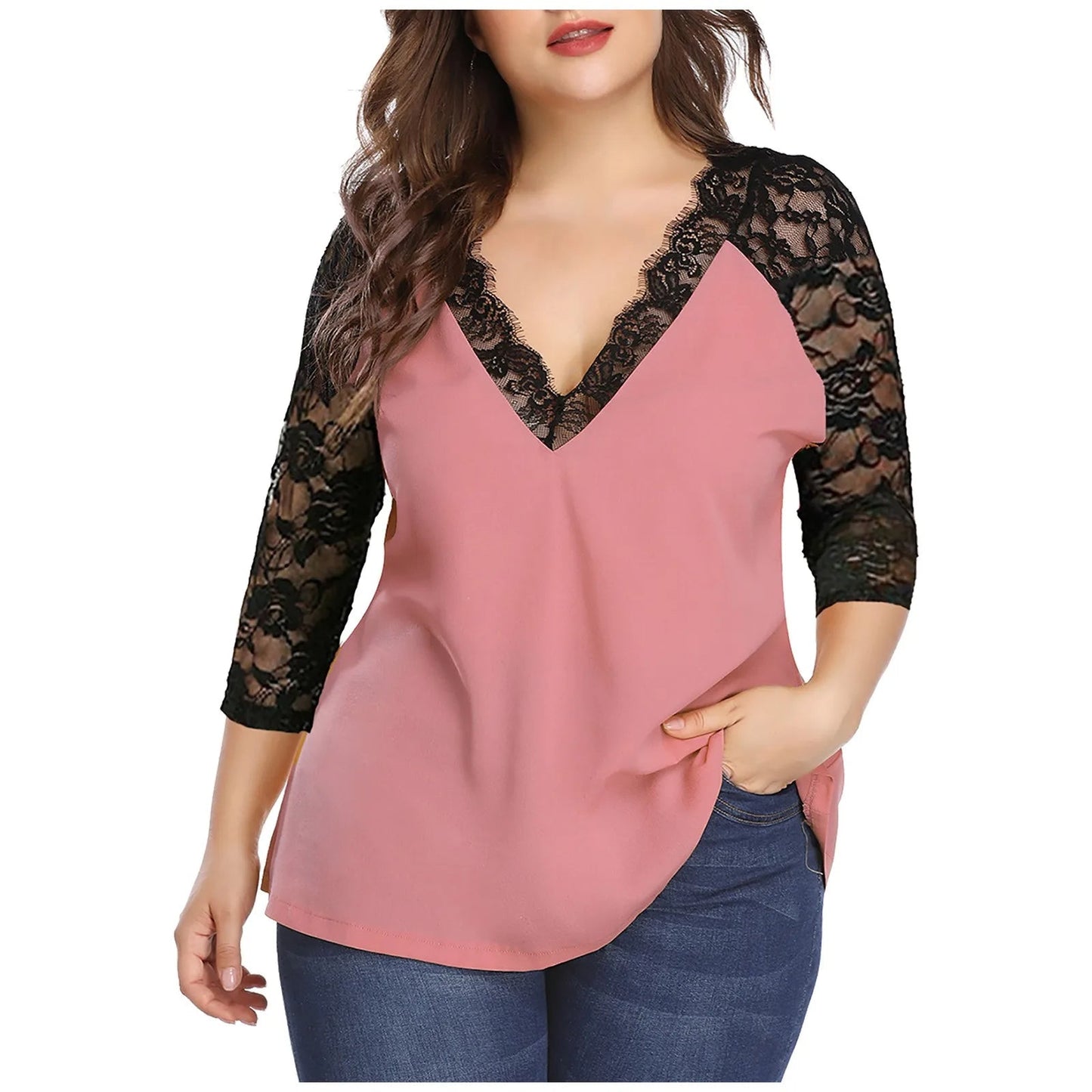 Vardi Dante™ Isa Plus-Size Bluse | Trendy & Schmeichelhaft