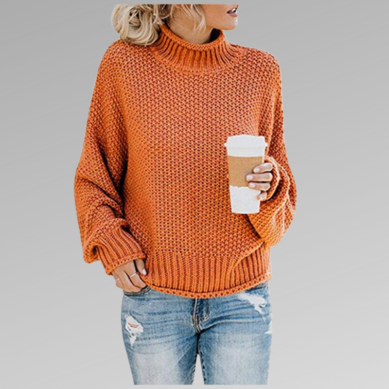 Elegant und warm: ein stilvoller Strickpullover für kuschelige Tage