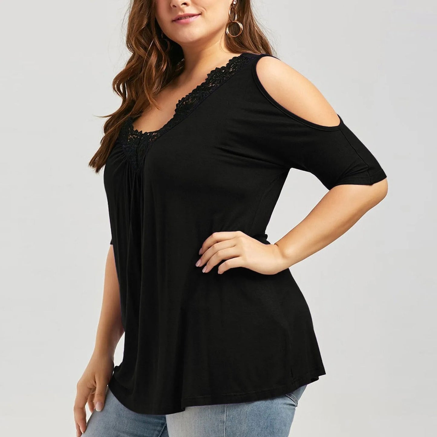 Vardi Dante™ Iris Plus-Size Bluse | Stilvoll & bequem