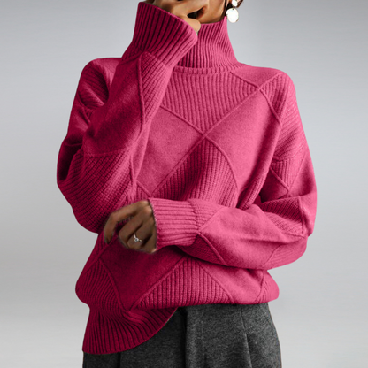 Françoise - Luxuriöser Rollkragenpullover