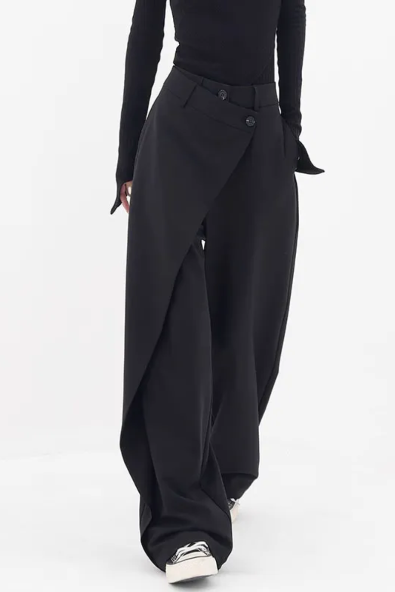 Zara | Unregelmäßige Hose mit weitem Bein für Frauen