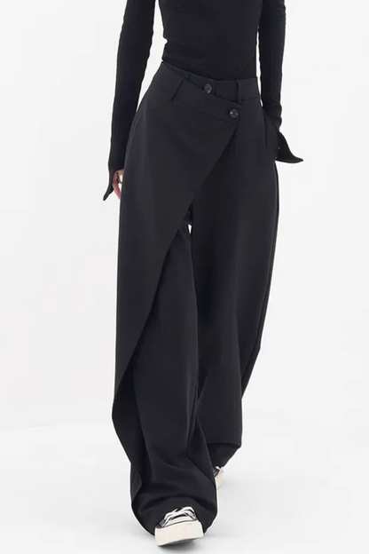 Zara | Unregelmäßige Hose mit weitem Bein für Frauen