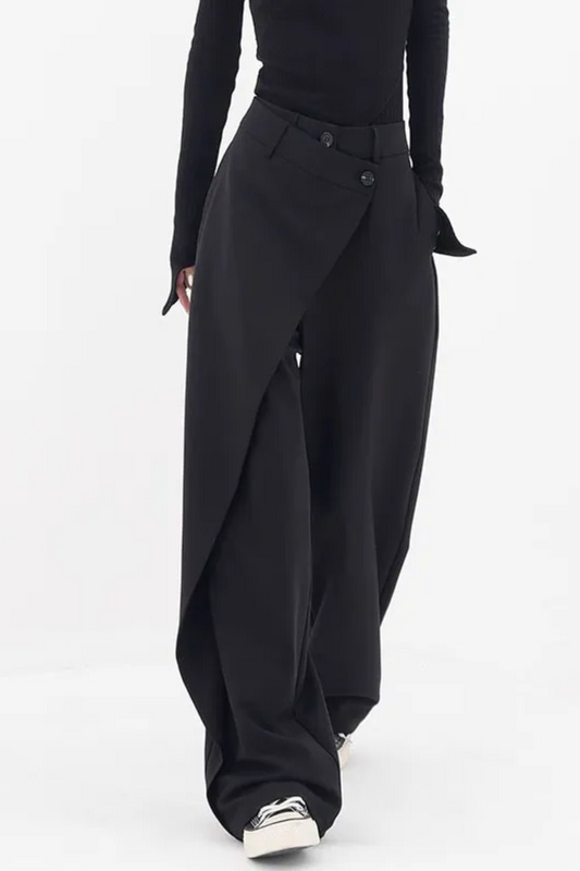 Zara | Unregelmäßige Hose mit weitem Bein für Frauen