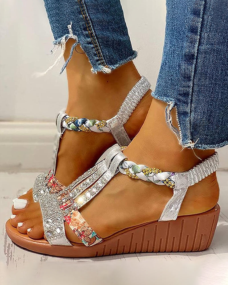 Sandalen im Bohème-Stil