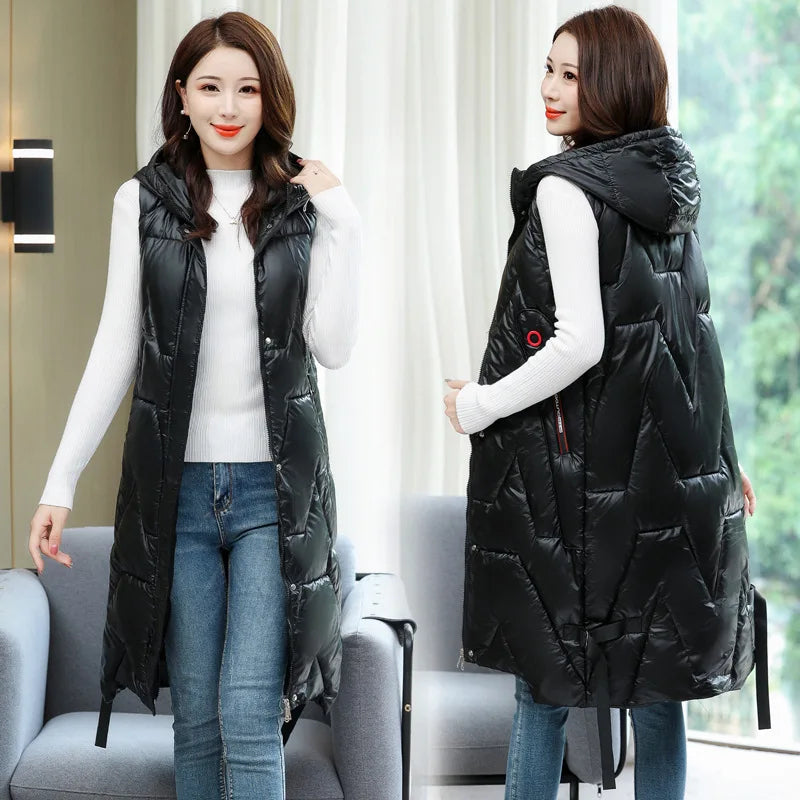 Daarla Bodywarmer | Lang & Modisch