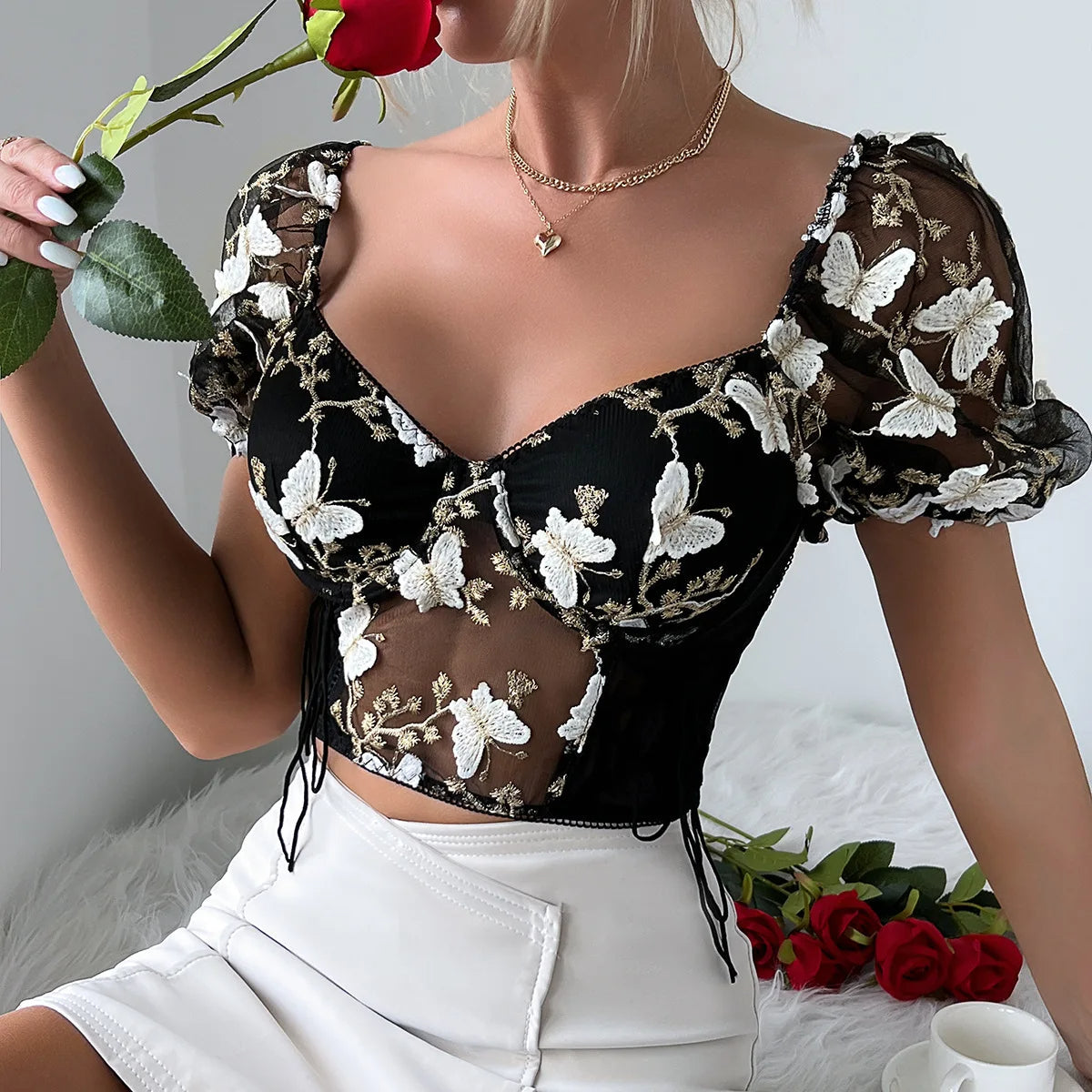 Vardi Dante™ Stella Croptop | Sexy & Stylisch