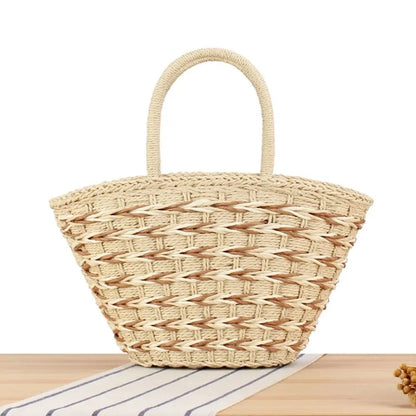 Breann - Handgefertigte Tasche aus bunten Weidenruten