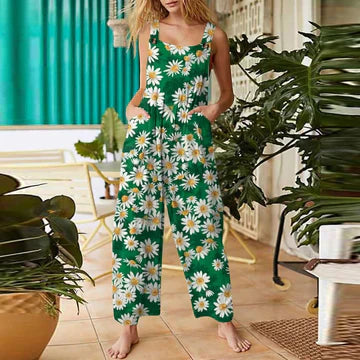 Henrietta - Floral gemusterter Jumpsuit für Damen
