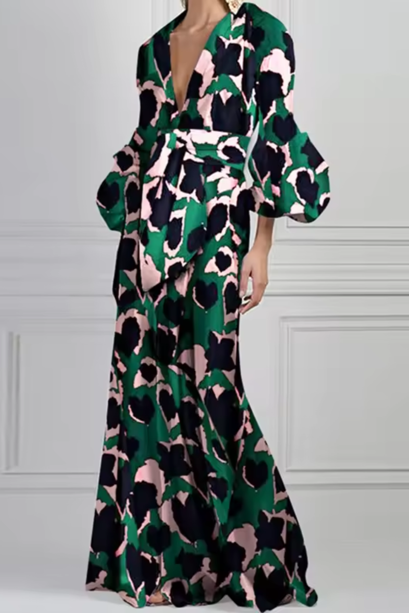 Vivienne | Damen Boho Party Maxikleid