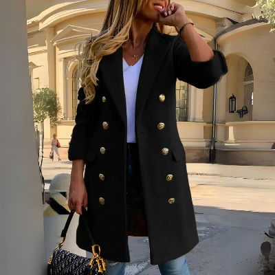 Feay - Moderne lange Jacke für Frauen