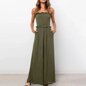 Dorothy - Schulterfreie Jumpsuits