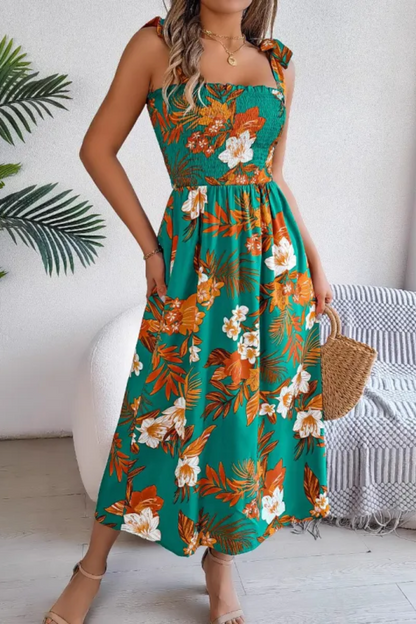 Isabelle | Blumiges Korsettkleid für Frauen