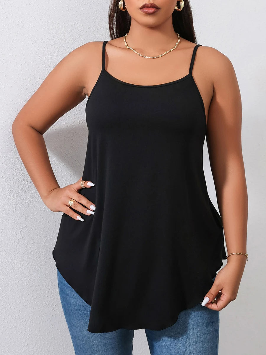 Vardi Dante™ Sanne Plus-Size Top | ärmellos & trendig