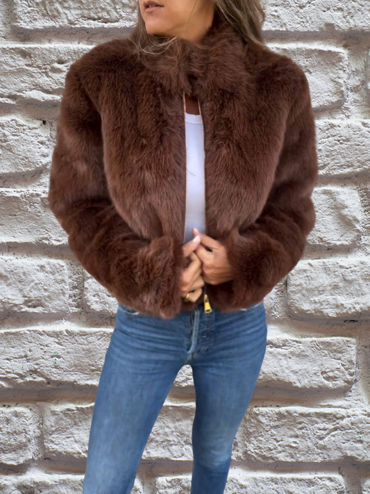 Lolita - Luxuriöse Pelzjacke für Frauen