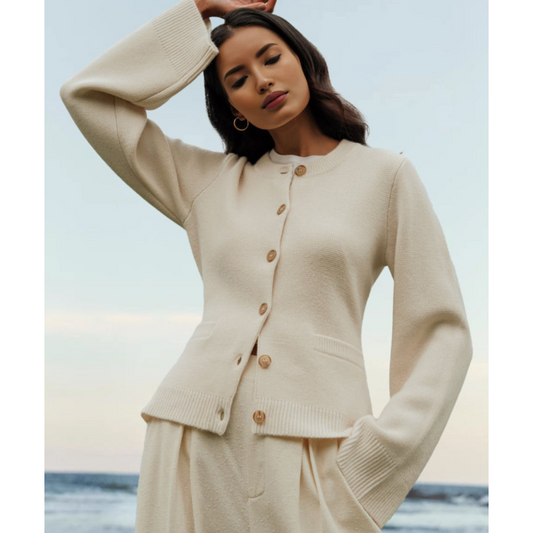 Elegante informelle warme Strickjacke für Frauen