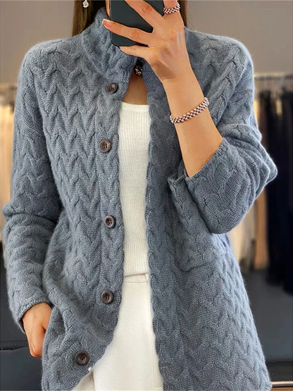 Damen-Strickjacke mit lässigem Stil für bequeme Tage