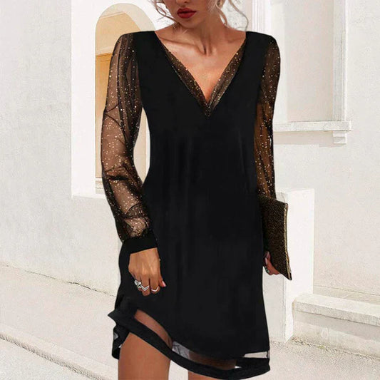 Atmospheric Short-Damenkleid