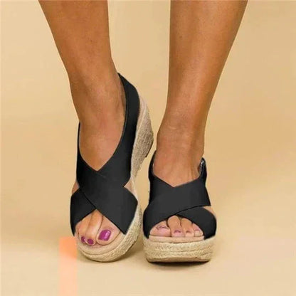 Karen® | Chic elegante Espadrille-Sandalen
