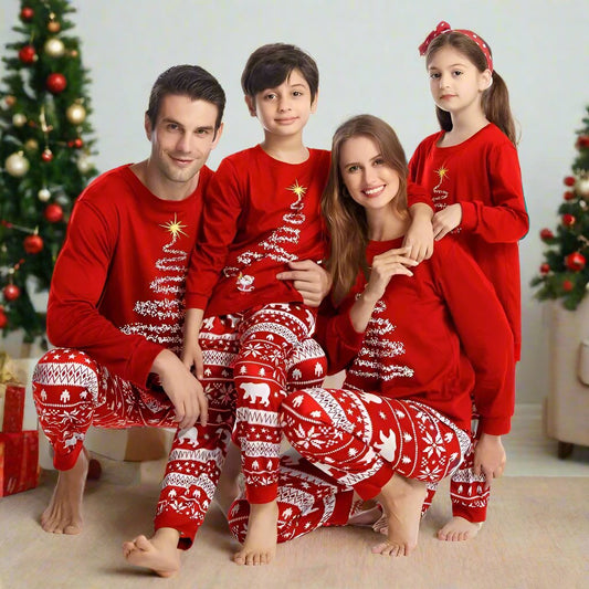 Amelie - Passendes Weihnachtspyjama-Set für die ganze Familie