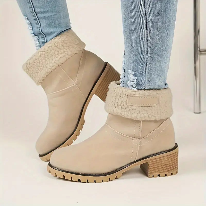 Olga - Gefütterte Freizeitstiefel Herbst/Winter