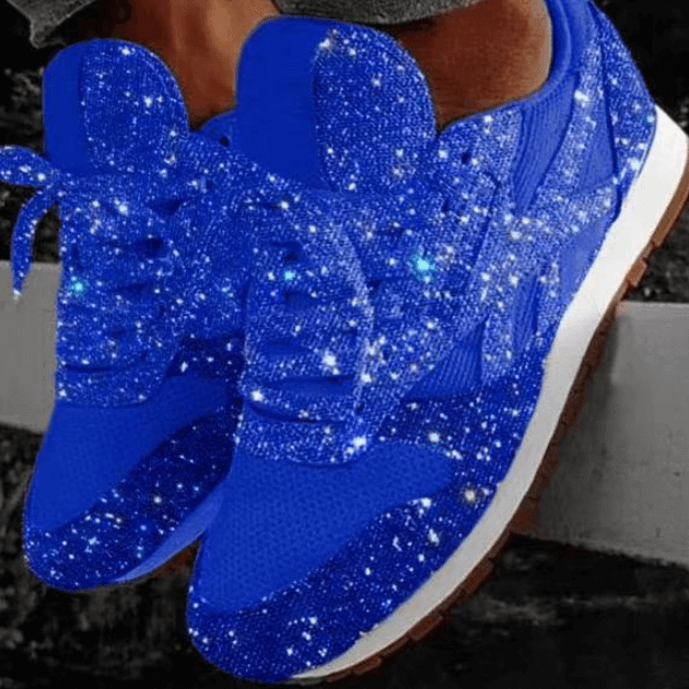 Mode Pailletten Frauen Schuhe