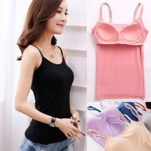 Tank-Top mit BH | Bequem & Schön